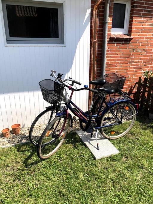 "Kleine 4" Idyllisches Tinyhouse An Der Nordsee 诺登 外观 照片