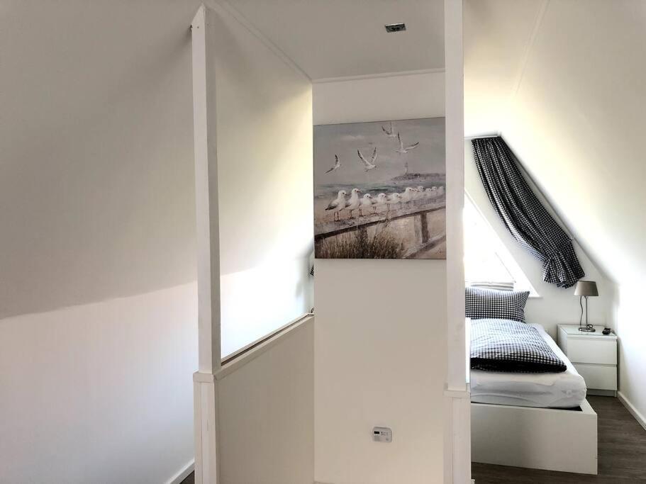 "Kleine 4" Idyllisches Tinyhouse An Der Nordsee 诺登 外观 照片